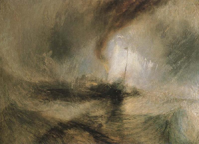 J.M.W. Turner snow storm stemboat off a harbour s mouth oil painting image